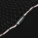 ZANLURE 2.4M 8FT Nylon Manual Fishing Net Spin Bait Casting Line Sinker Fishing Tools