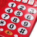 KX-2035CID 2-line Corded Telephone with Speakerphone Speed Dial Corded Phone Incoming Call Display with Caller ID for Home Office