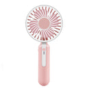 DC 5V Portable Rechargeable Fan Air Cooler Cooling Mini Handheld USB with Phone Base