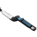Head Massager Comb Quick Hair Styler for Men Aolvo Pro Curling Iron Side Straighter Hair Comb Hairdresser Volumize Hair Multifunctional Hair Curler