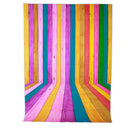 5x7ft 1.5x2.1M Grain Colorful Wall Floor Photography Backdrop Background Studio Props