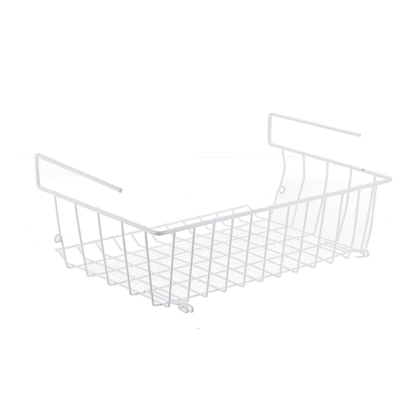 Multi-purpose Hanging Under Desk Shelf Bookshelf Storage Rack Cabinet Basket Household Home Office Kitchen Organizer