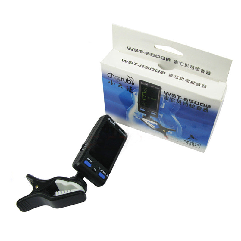 Cherub WST-650GB Protable Clip-on Guitar Bass Tuner