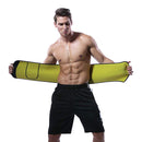 Unisex Hot Sweat Neoprene Workout Waist Trainer Belt Corset Trimmer Belt Body Shaper Cincher Zipper Slimming