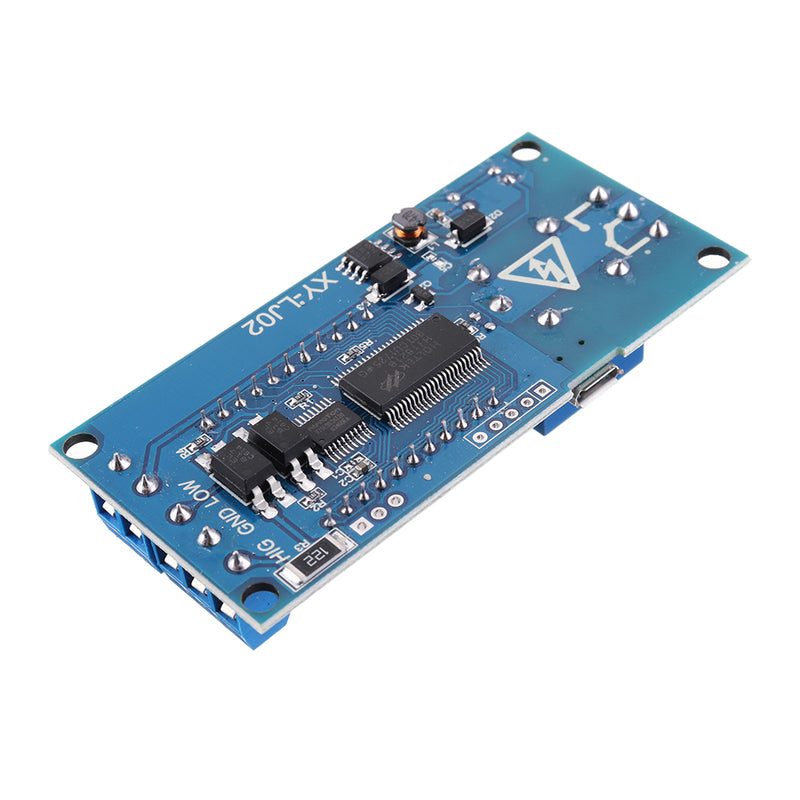5pcs LCD Display Timer Relay Module DC6-30V Cycle Timing OFF Trigger Delay Switch DC AC Universal Conduction