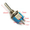 Wendao SMTS-102 ON/ON AC 125V 6A 2 Pins Mini Toggle Rocker Switch 10pcs