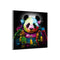 Miico Hand Painted Oil Paintings Animal Panda Paintings Wall Art For Home Decoration