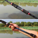 ZANLURE 1.8-3.0m Carbon Superhard Ultra Light Telescopic Spinnning Fishing Rod Sea Lake Fishing Rod