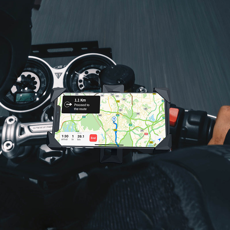 HOCO Bike Bicycle Motorbike Handble Phone Holder For 3.7-6.5 Inch Smart Phone iPhone 11 Samsung Galaxy Note 10