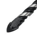 5pcs 5-12mm Black Triangle Twist Drill Bit Concrete Glass Ceramic Tile Marble Drill Bit Set