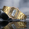 SKMEI 1474 Casual Women Watch 3ATM Waterproof EL Light Week Display Fashion Digital Watch