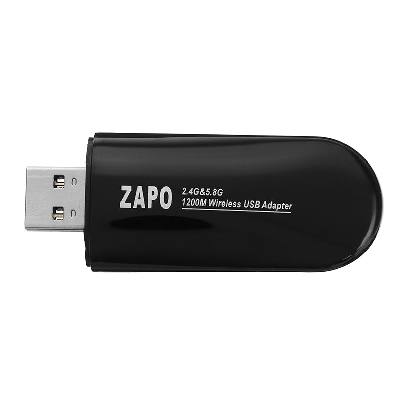 ZAPO W97S 2-In-1 2.4G 5.8G 1200Mbps Wireless Wifi Network Adapter + bluetooth4.1 Adapter
