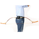 Leather Archery Pocket Holder Bag Bow Holder Outdoor Hunting Belt Waist Bag