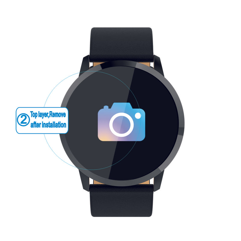 Newwear HD Ultra Glass Protective Film Screen Protector for Q9 Fashion Smart Watch