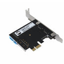 SSU V14S PCI - E to USB 3.0 Expansion Card with Front 19 / 20 Pin Interface for Desktop Computer