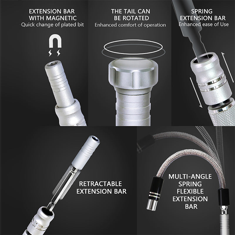 JAKEMY JM-8166 61 in 1 Multifunctional Tools Screwdriver Kits Repair Hand Tools Kit For Mobile