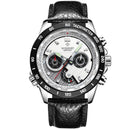 WISHDOIT WSD-012 Fashion Men Quartz Watch Casual Luminous Multifunction Wrist Watch