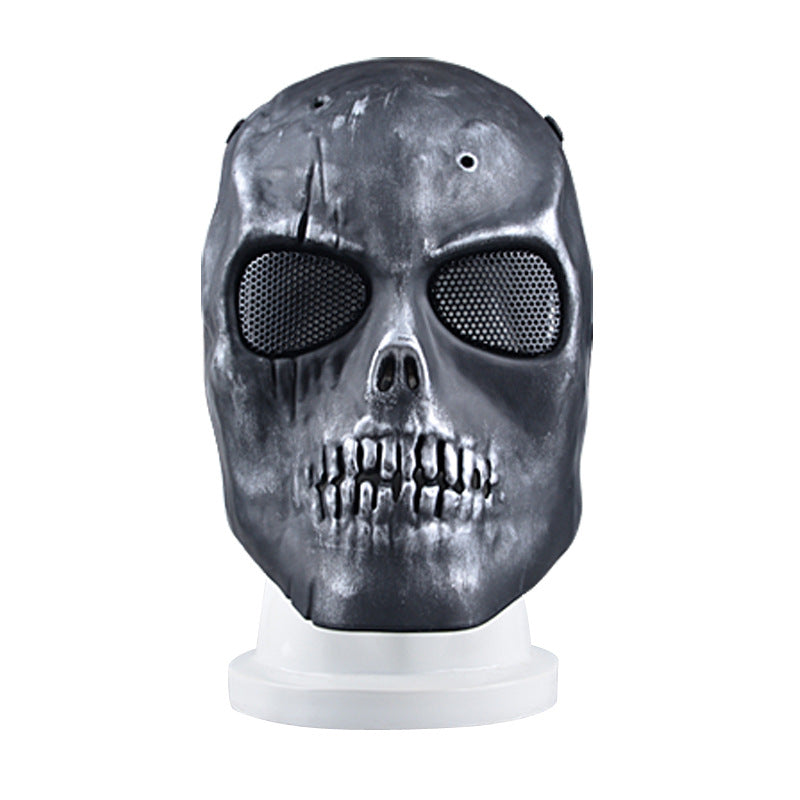 Outdooors CS Protection Mask Full Face Guard War Game Airsoft Paintball Skull Masque