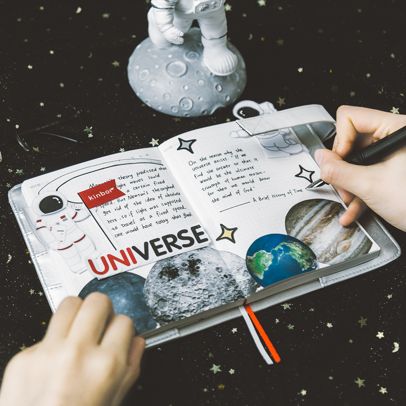 Kinbor A5 A6 Outer Space Notebook Astronaut Science and Technology Style from Xiaomi Youpin