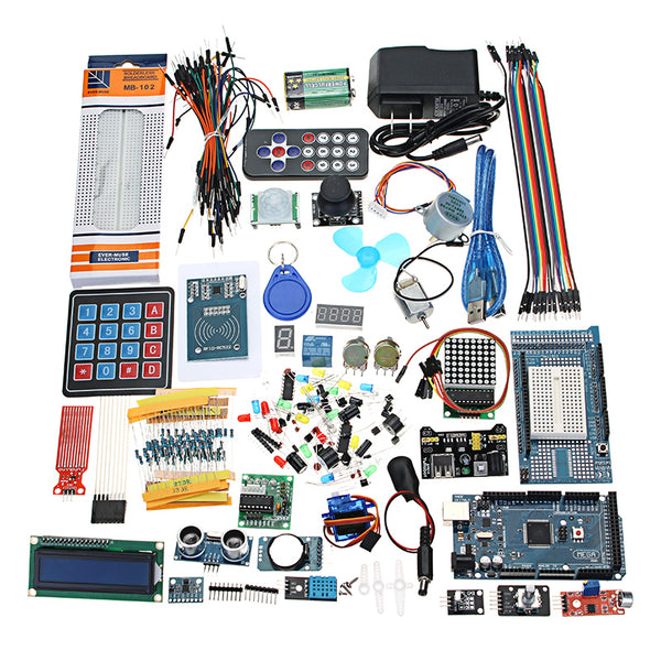 Geekcreit Mega 2560 The Most Complete Ultimate Starter Kits For Arduino Mega2560 UNOR3 Nano - products that work with official Arduino boards