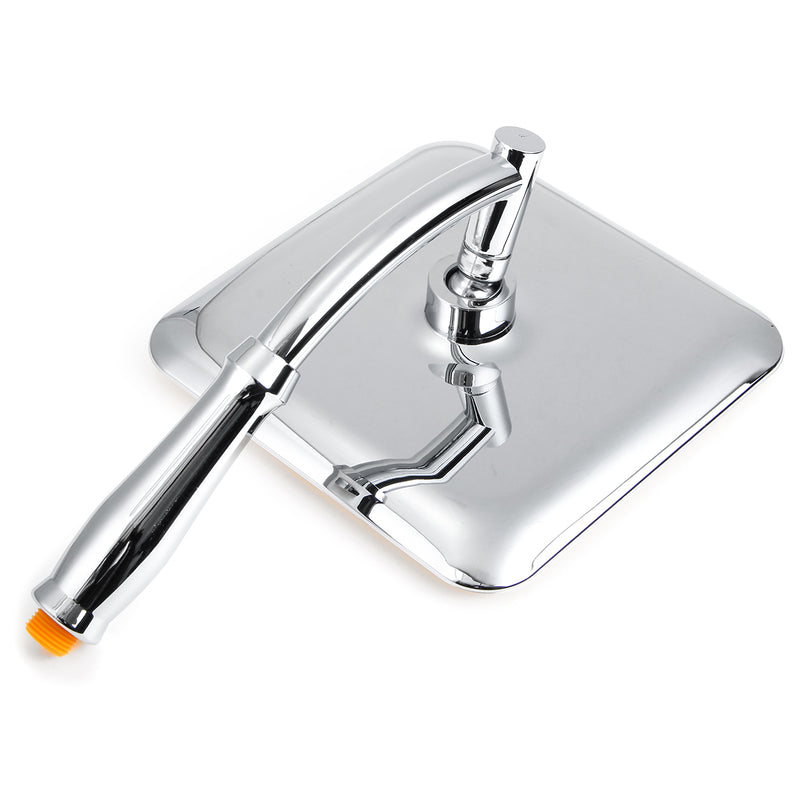 8 Inch Rainfall Shower Head Bathroom Square Shower Head Pressurized Shower Spray