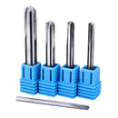 Drillpro 120 Degree 3 Flutes Chamfer Mill 3/4/5/6/7/8mm HRE45 Tungsten Steel Milling Cutter