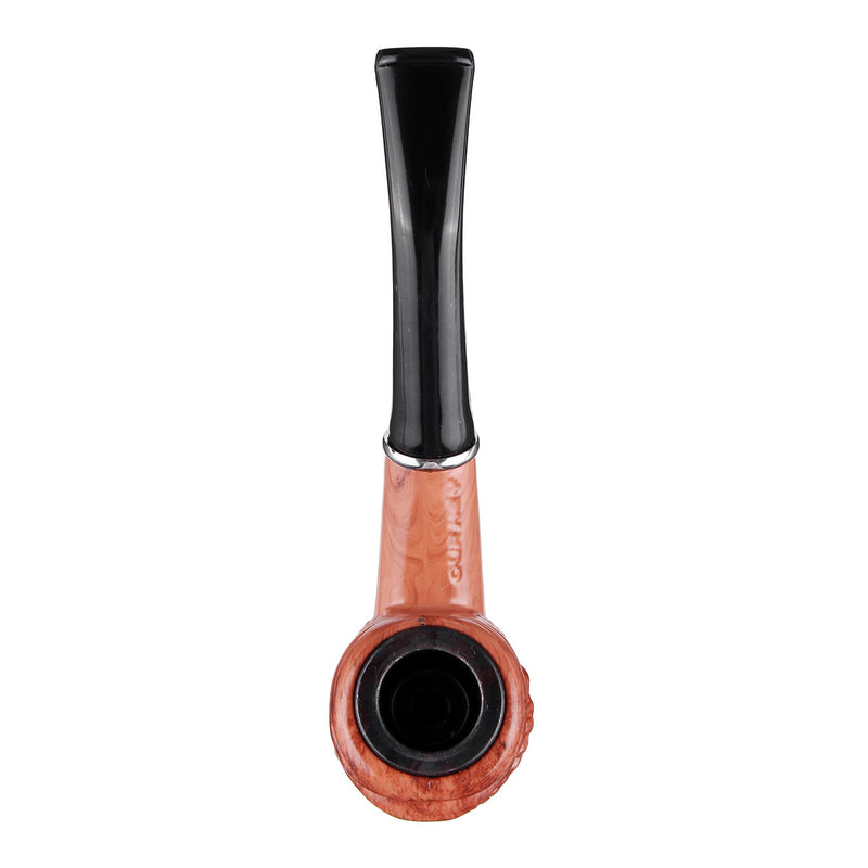 Classical Detachable Wooden Smoking Water Pipe Bearded Easy to Clean