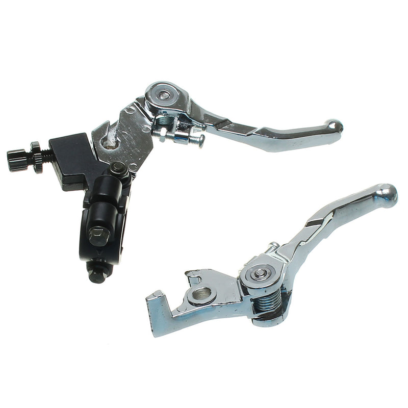 Folding Snap Brake Grip Lever Clutch Alloy For 110cc 125cc 140cc Pit Bike