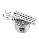 Kitchen Stainless Steel Wall-Mounted Rack Microwave Bracket Oven Bracket With Hook Kitchen Storage Rack