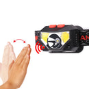 XANES 826A 800LM Smart Sensor USB Headlamp Headlight Flashlight Camping Hunting Cycling Bike Bicycle Motorcycle