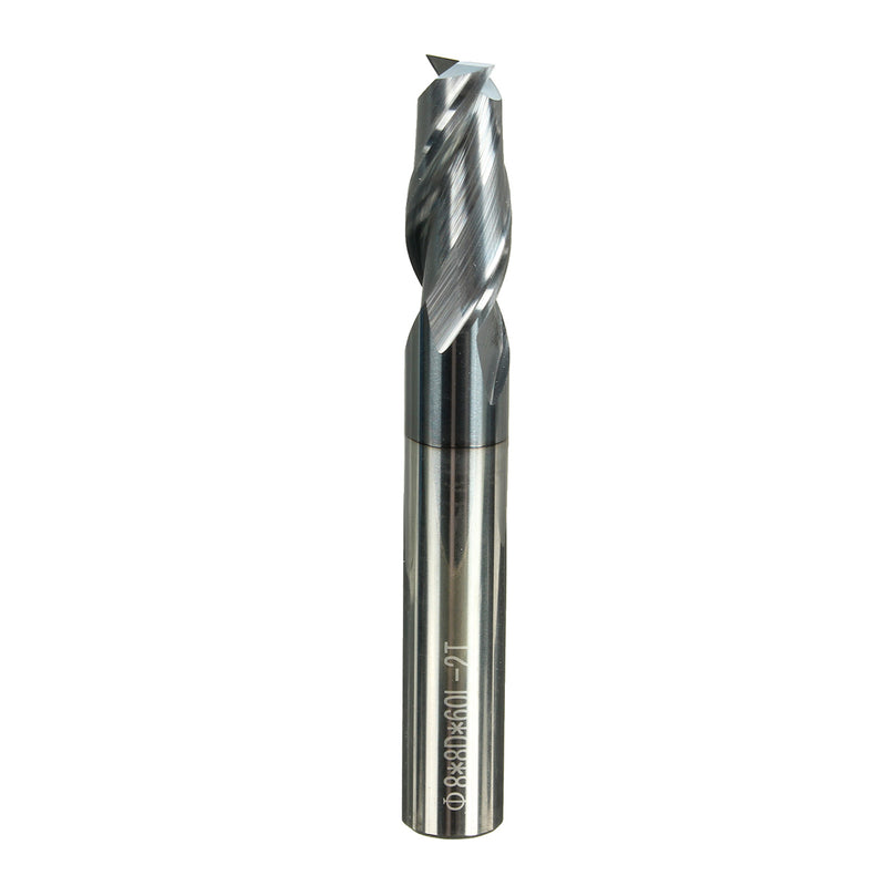 7pcs 2-12mm Solid Carbide Milling Cutter 2 Flute Slot Drills 2/3/4/6/8/10/12mm Milling Cutter CNC Tool