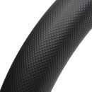 38cm Universal Breathe Carbon Fiber Leather Car Steering Wheel Cover