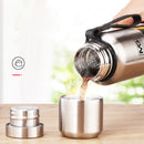 Portable Water Bottle Stainless Steel Thermos Vacuum Cup Camping Travel Portable Insulated Cup