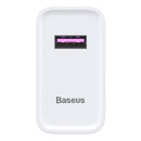 Baseus GS-QC571A 22.5W 5A QC3.0 Foldable Smart Quick Charge USB Charger with 5A Data Cable for Samsung S10+ Redmi K30 5G Tablet Notebook