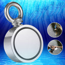 48/60/94mm Double Sided Neodymium Recovery Magnet Fishing Sea Treasure Hunting Rare Earth Magnet
