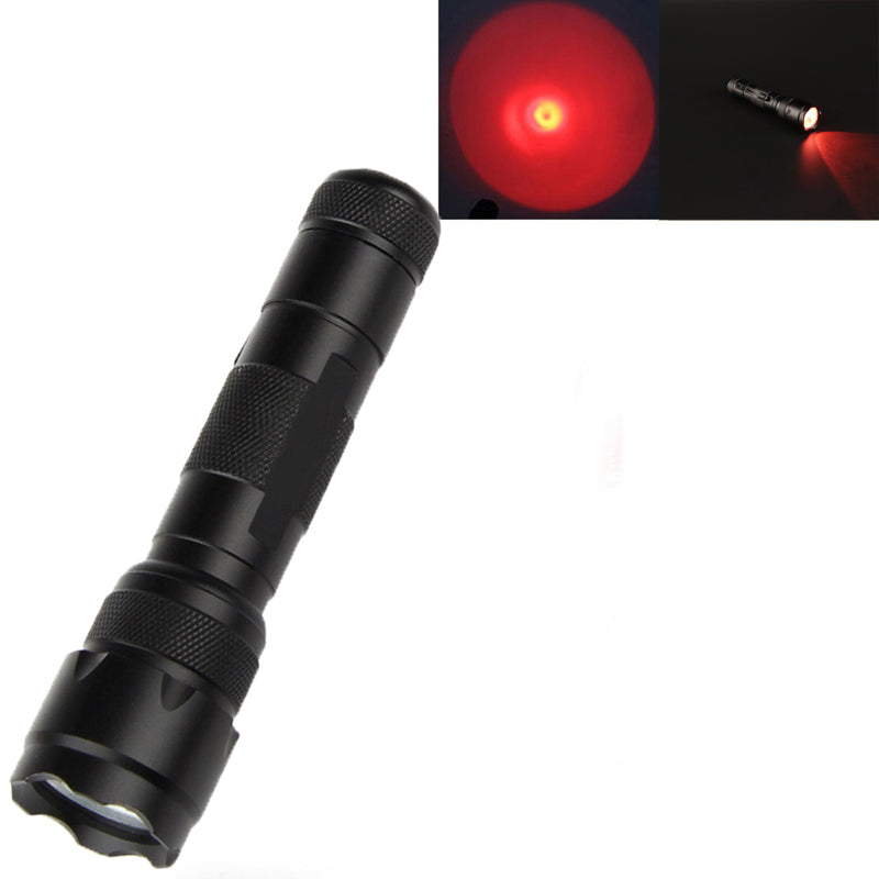 XANES 502B L2 1200LM Blue Light/Red Light/Green Light/UV Purple Light Functional Flashlight