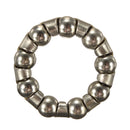 BIKIGHT 2 x Bicycle Rear Wheel Axle 1/4Inch x 9 Ball Bearing