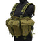 Unisex Tactical Vest Outdoor Combat Game Training Storage Carrier Belly Pocket Vest