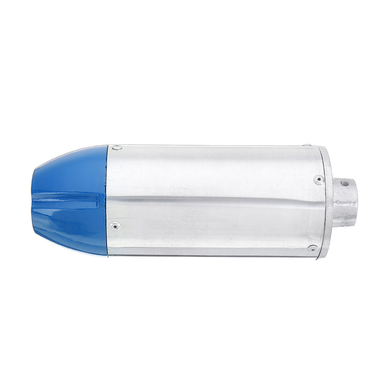 For Honda XR50 CRF50 50cc 70cc 90cc 110cc 125cc Pit Bike Blue Exhaust Muffler Pipe