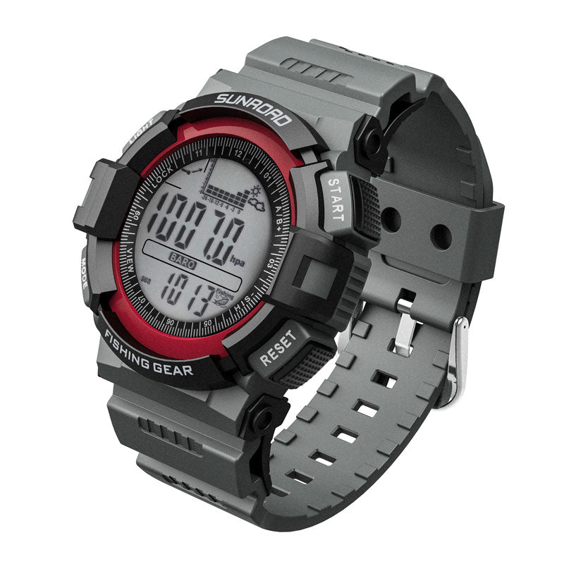 SUNROAD Fishing Barometer Watch FR711A FR712A FR713A FR715A Multifunction Waterproof Altimeter