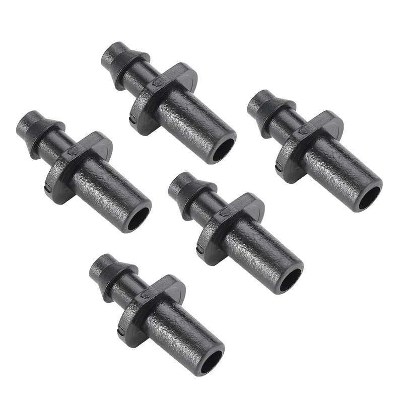 5Pcs Dual-use Connectors Garden Water Quick Coupling 1/2 inch Hose Quick Connectors Garden Pipe Adapters Homebrew Watering Tubing Fitting