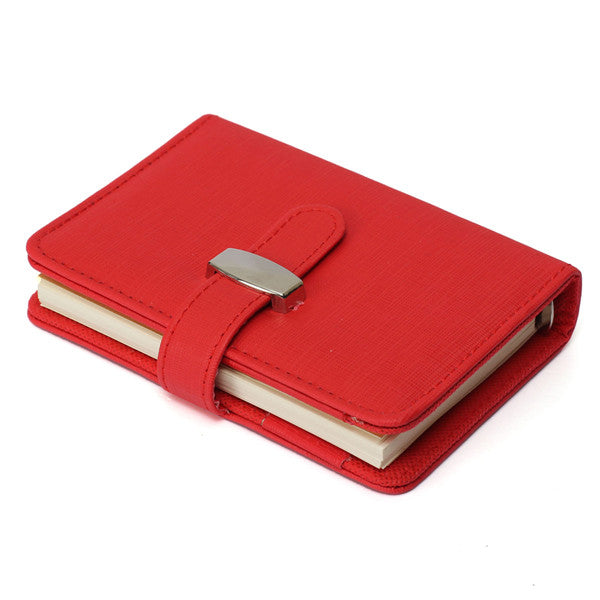 A7 Pocket PU Leather Cover Notebook Diary Filofax Personal Organiser Planner