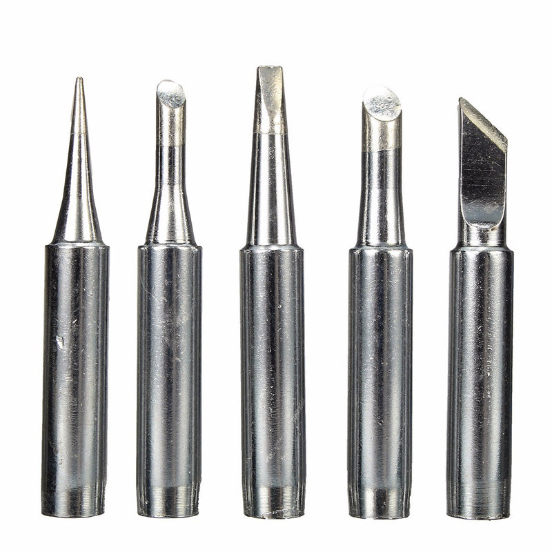 60W 220V Adjustable Temp Soldering Solder Iron Kit Wire Tips Stand Welding Tool