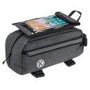 Bicycle Front Beam Storage Bag Mobile Phone Bag Large Capacity Mountain Bike Bag Multifunctional Tool Bag