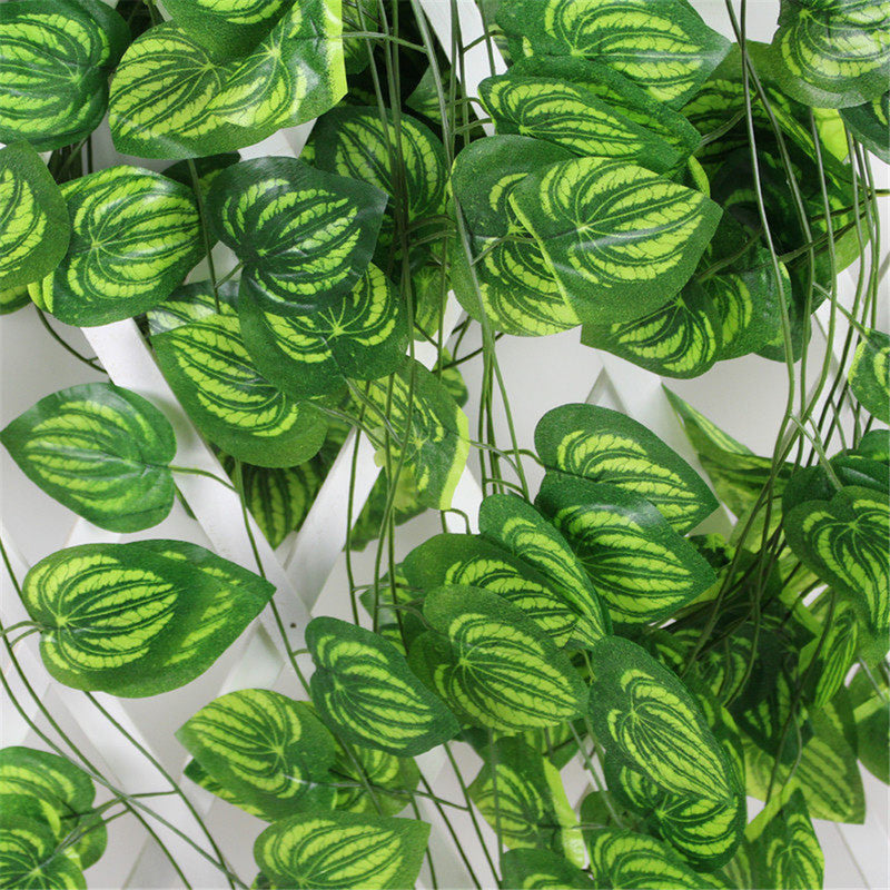 Artificial Trailing Ivy Vine Leaf Ferns Greenery Garland Plants Foliage Flowers Decorations