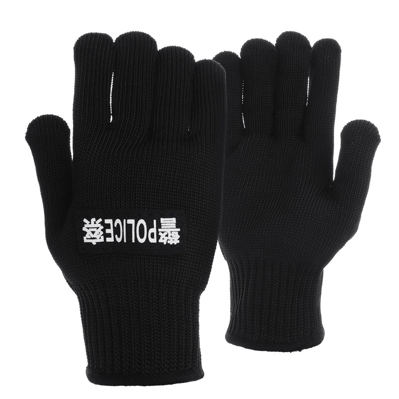 Cut Resistant Gloves Anti-Cut Gloves Work Gloves Protective Finger Kitchen Wear-Resistant Safety Gloves Steel Wire