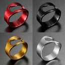Stainless Steel Finger Ring Ring Shape Beer Bottle Opener for Beer Bar Tool