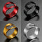 Stainless Steel Finger Ring Ring Shape Beer Bottle Opener for Beer Bar Tool