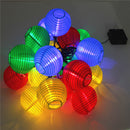 Solar Powered 30LED Lantern Fairy String Light Xmas Wedding Garden Lamp Home Decor