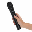 UHF USB 3.5mm 6.35mm Wireless Microphone Megaphone  Mic with Receiver for Karaoke Speech Loudspeaker